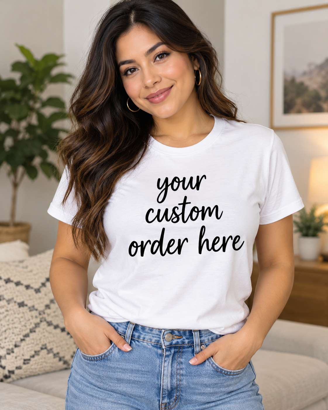 Custom Tee: Your Image, Pressed to Wear
