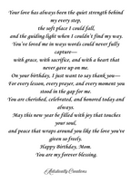 BIRTHDAY CARD FOR MOM