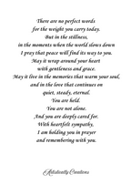 MAY PEACE FIND YOU IN THE QUIET MOMENTS