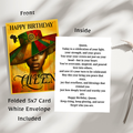 HAPPY BIRTHDAY QUEEN - GOLD