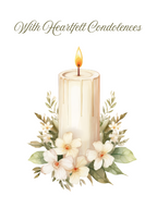 WITH HEARTFELT CONDOLENCES