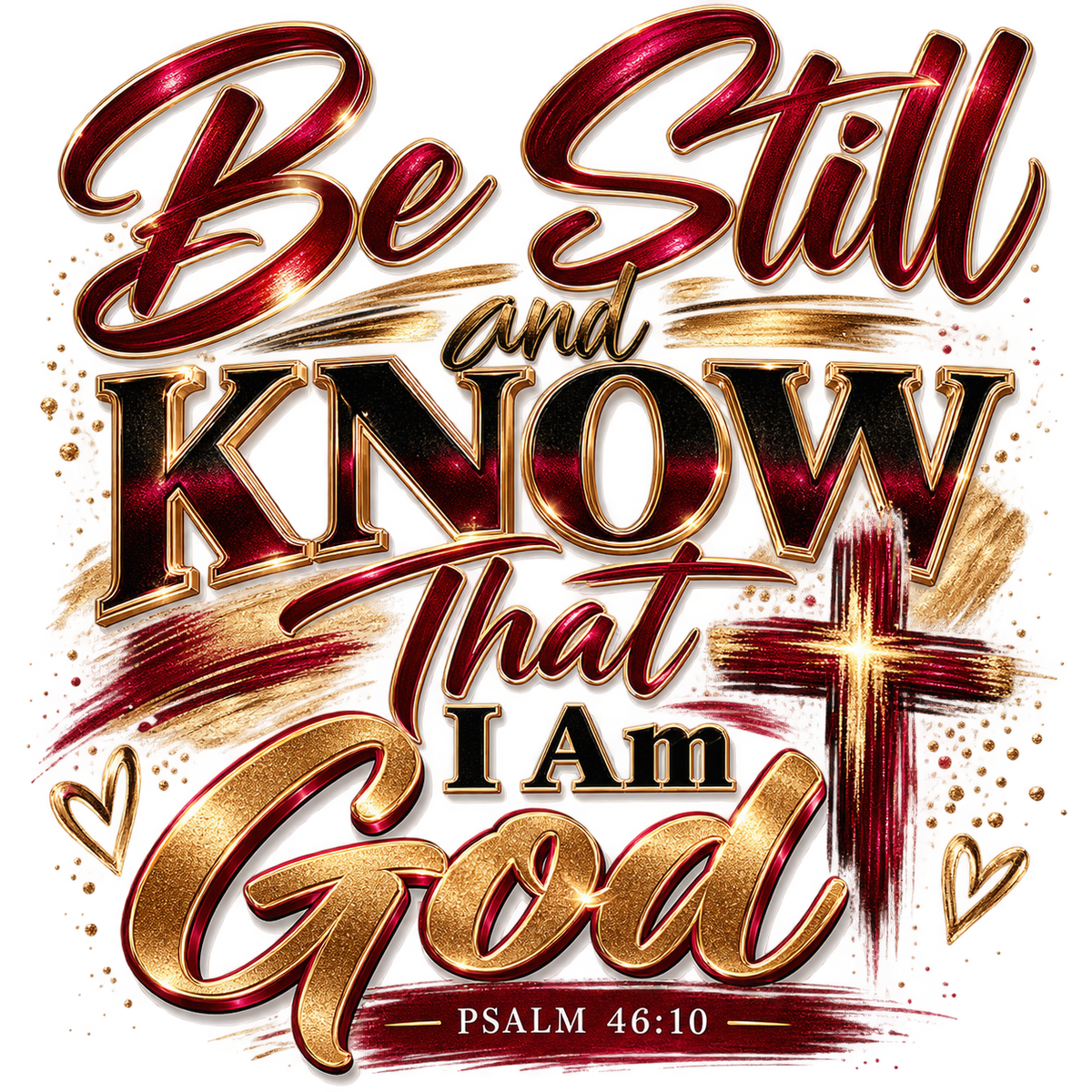 Be Still and Know That I Am God