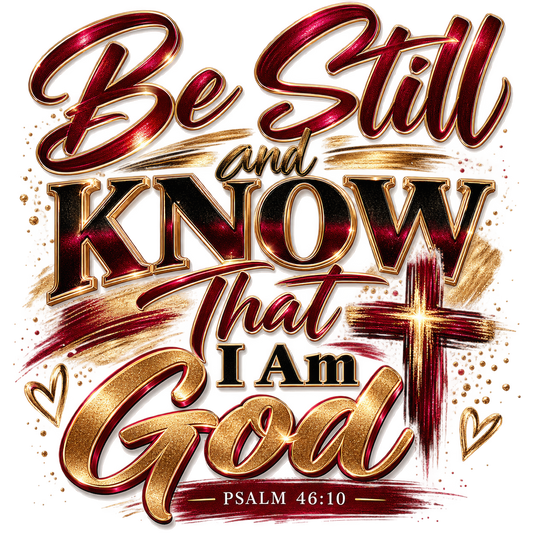 Be Still and Know That I Am God